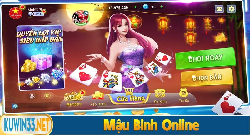 Giới thiệu về trò chơi mậu binh online