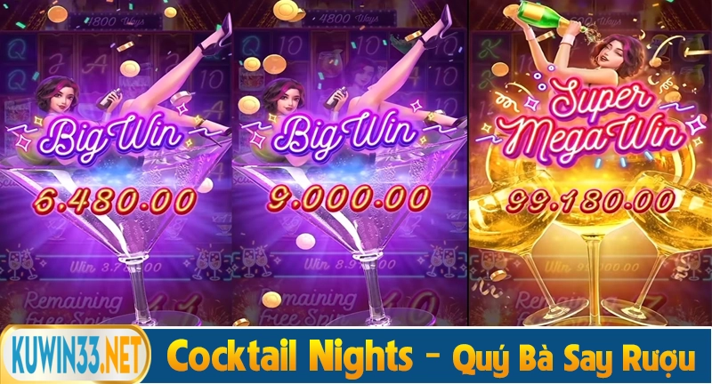 Kinh nghiệm chơ Slot Cocktail Nights bằng cược vốn nhỏ