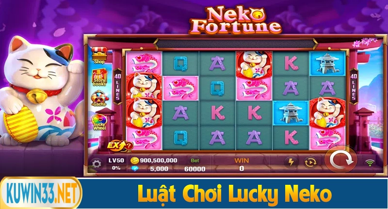Luật chơi và đặc điểm trò chơi Lucky neko