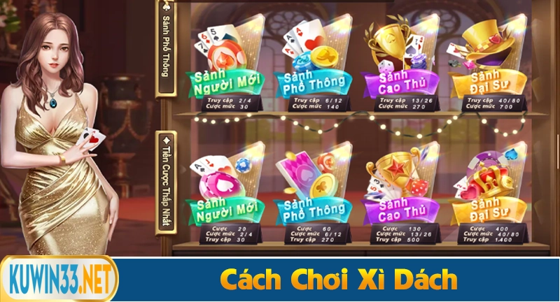 Cách chơi xì dách online dành cho người mới