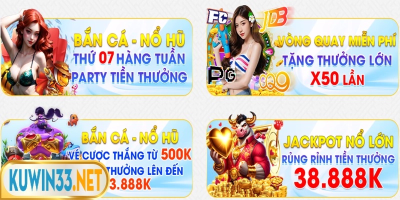 Khuyến mãi bắn cá nổ hũ mới nhất